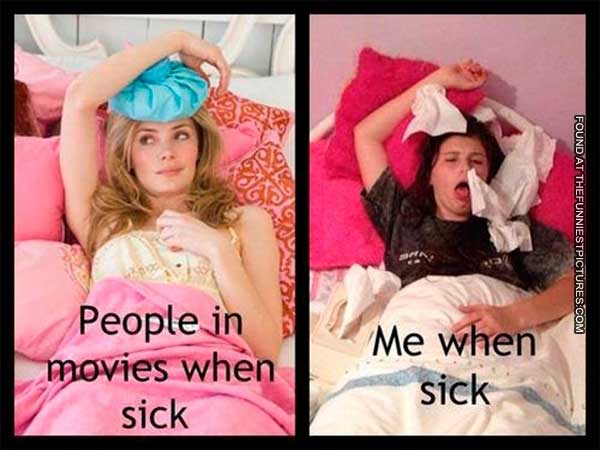 people-in-movies-when-sick-VS-me-when-sick
